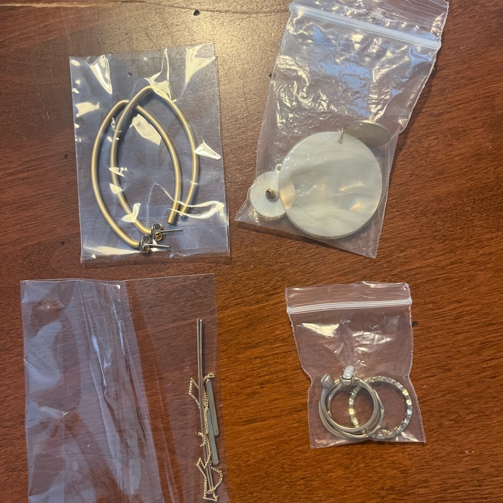 Lulu's Silver and Gold Hoop Earring Collection